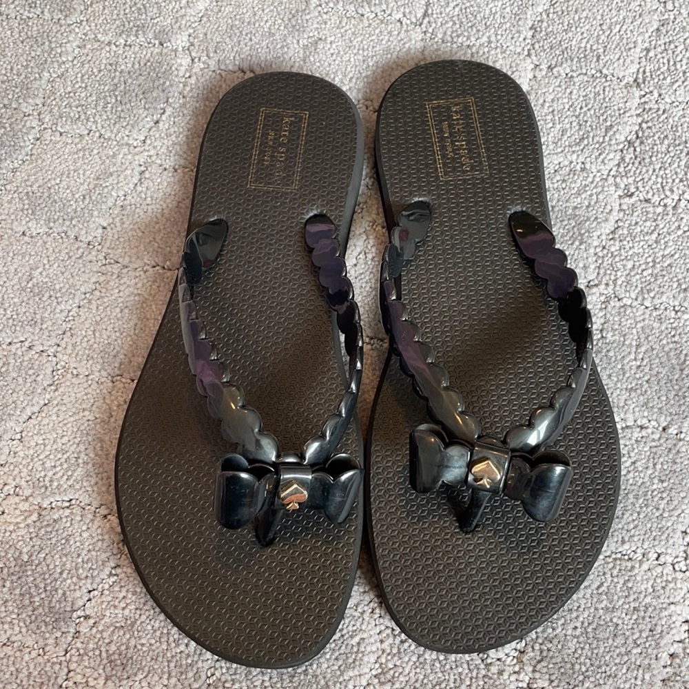 Kate Spade New York Denise Bow Flip Flop Sandals 9
